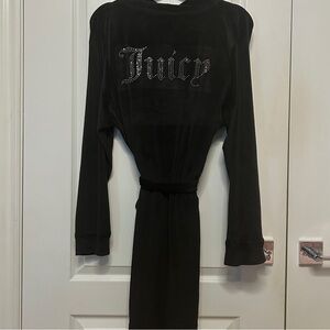 Black Juicy Couture Robe